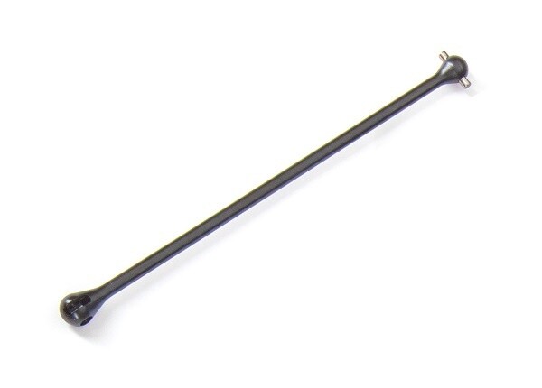 Driveshaft, steel constant velocity (shaft only, 190.3mm) (1) (for use with #7895 X-Maxx® WideMaxx® suspension kit)
