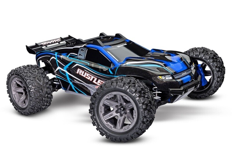 Rustler 4X4 BL-2s: 1/10 Scale 4WD Stadium Truck