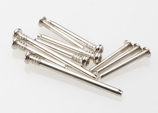 Suspension screw pin set, steel (hex drive) (requires part # 2640 for a complete suspension pin set) (Rustler®, Stampede®, Bandit)