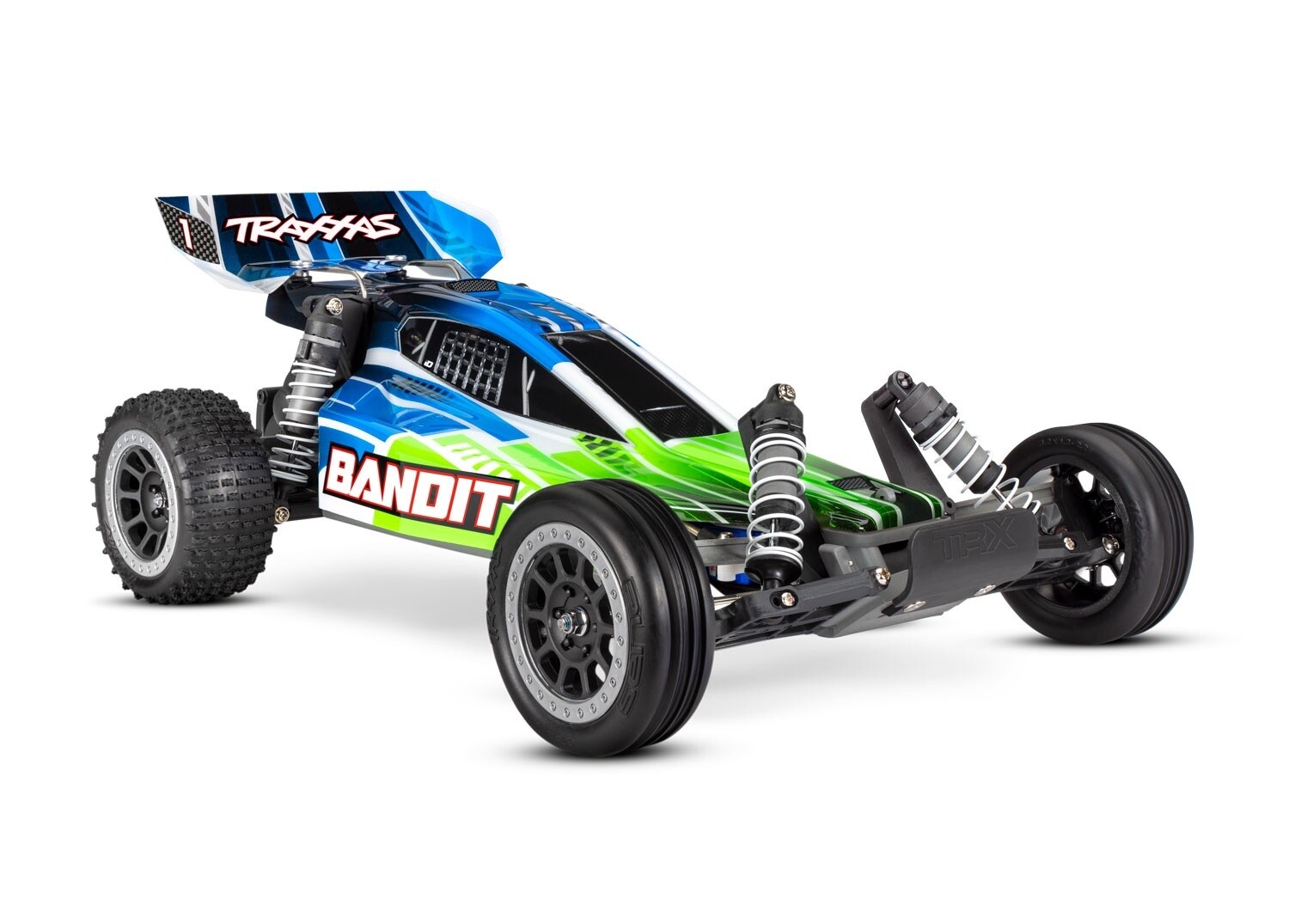 Bandit 1/10 Extreme Sports Buggy w/USB-C, Colour: 24054-8-GRN
