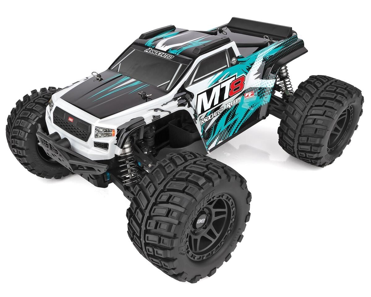 Team Associated Rival MT8 RTR 1/8 6S Brushless Monster Truck (Teal) w/2.4GHz Radio