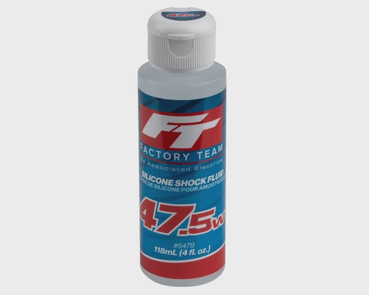Team Associated Factory Team Silicone Shock Oil (4oz) (47.5wt)