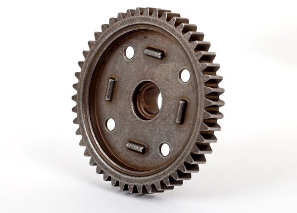 Spur gear, 46-tooth, steel (1.0 metric pitch)