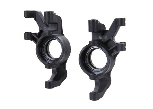 Steering blocks, left &amp; right (requires 20x32x7 ball bearings)