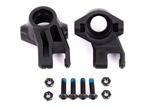 Steering blocks, left &amp; right/ 4x16mm BCS (4)/ M4x0.7 NL (4)