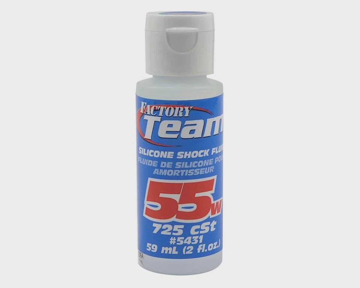 Team Associated Silicone Shock Oil (2oz) (55wt)