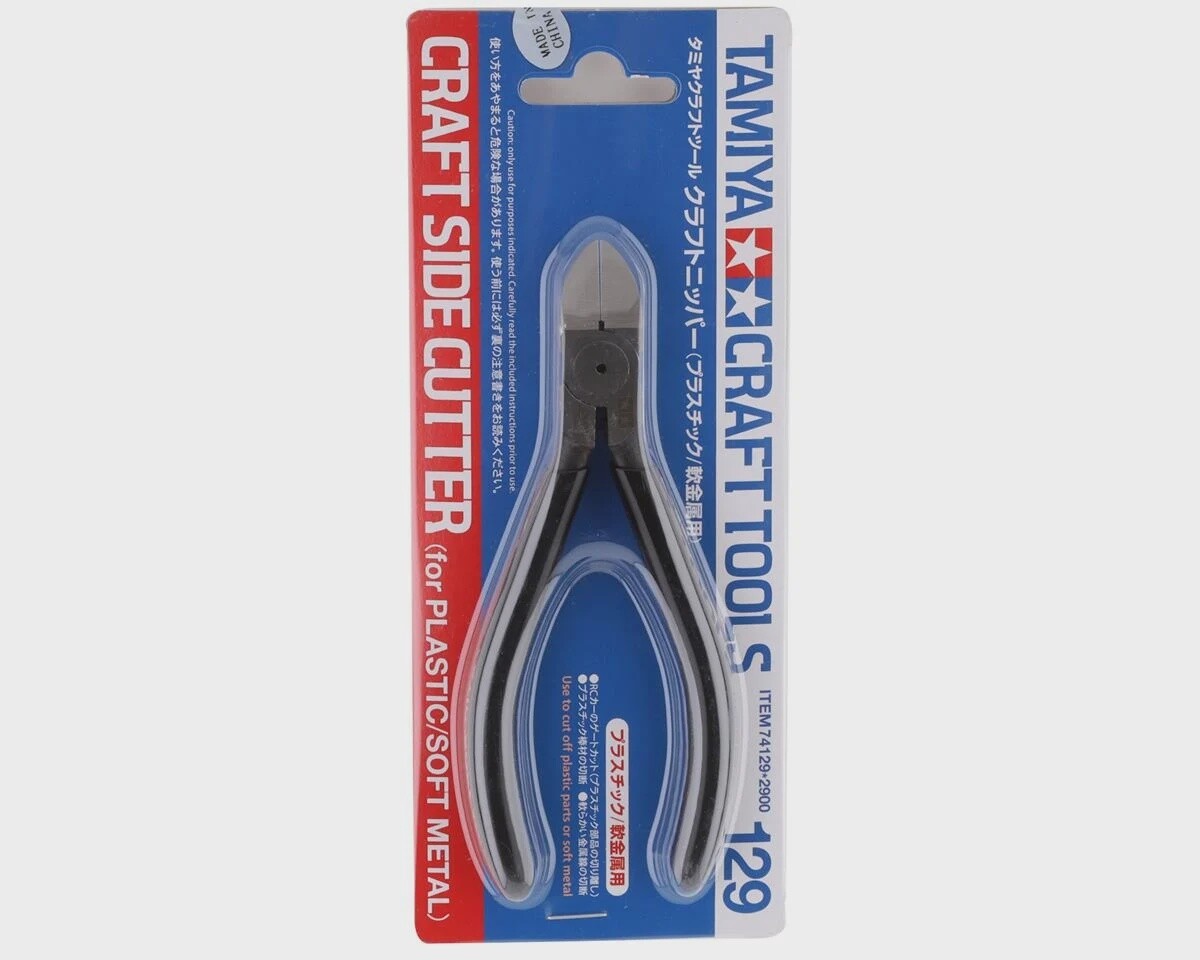 Tamiya Craft Side Cutter (Plastic/Soft Metal)