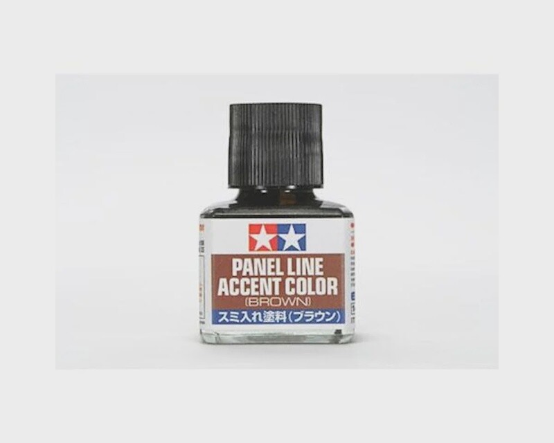 Tamiya Panel Line Accent Color (Brown) (40ml)