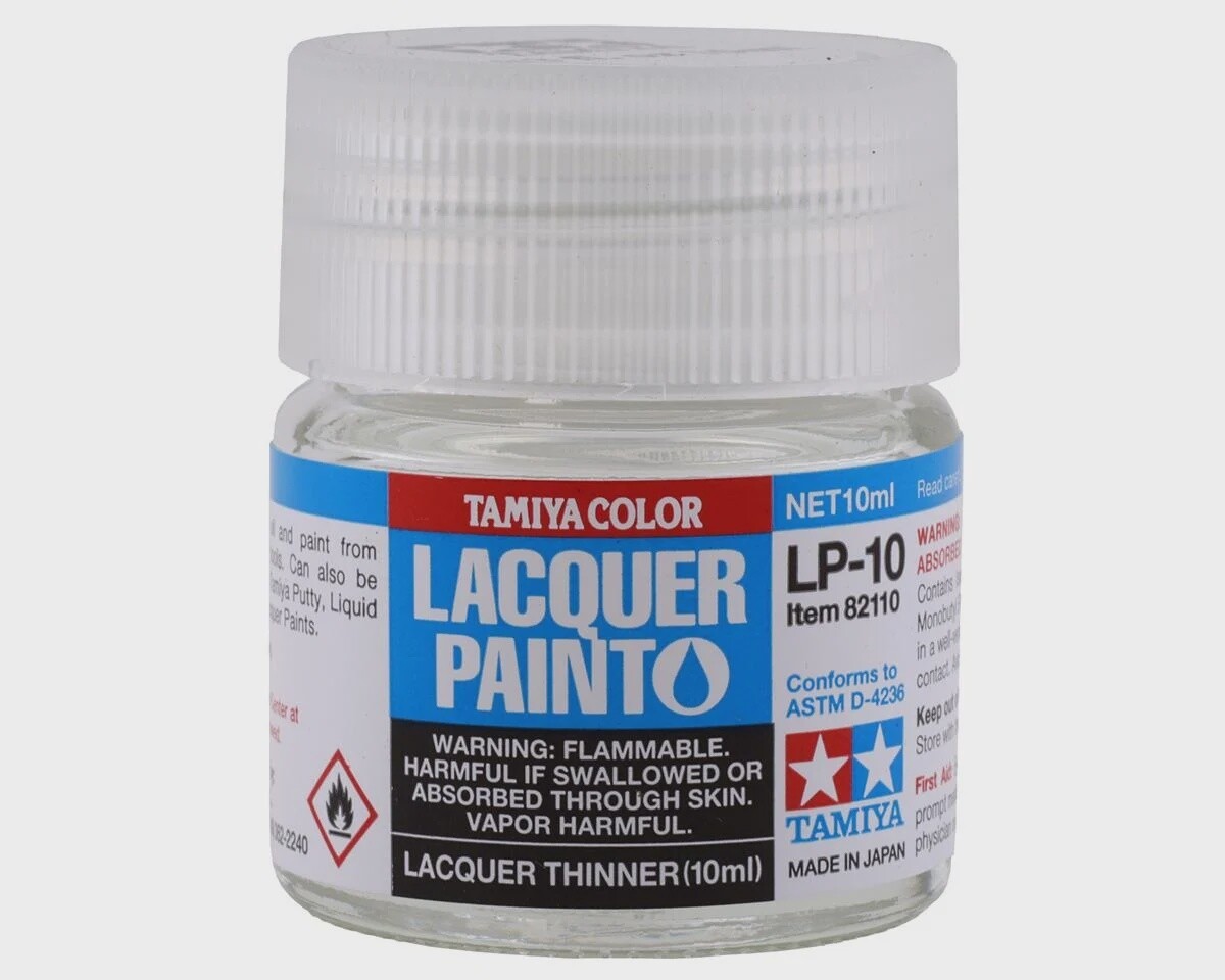 Tamiya LP-10 Lacquer Thinner Lacquer Paint (10ml)