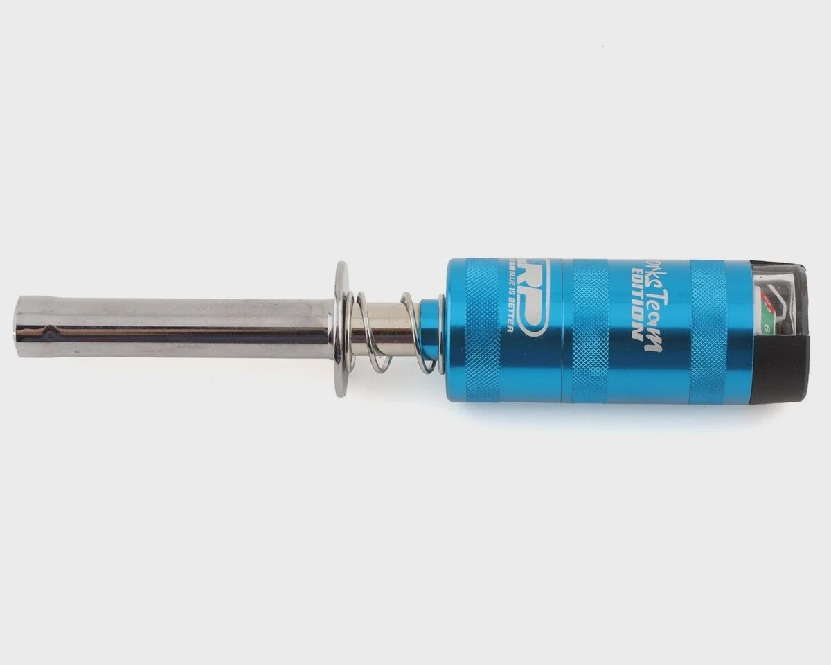LRP Aluminum Glow Plug Igniter w/Checker (Blue)