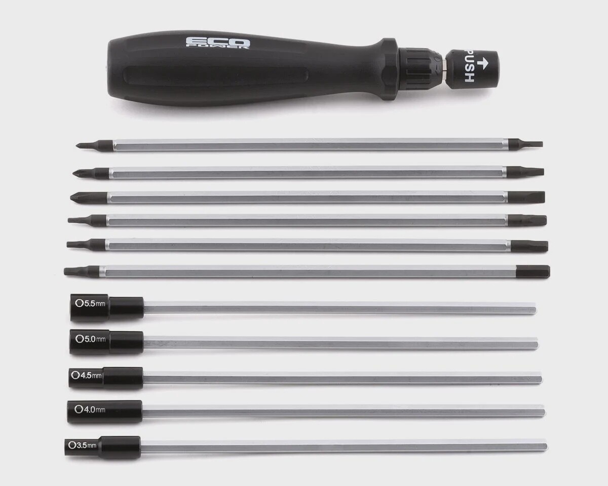 EcoPower Mini-Z Essential Tool Kit w/Carrying Pouch