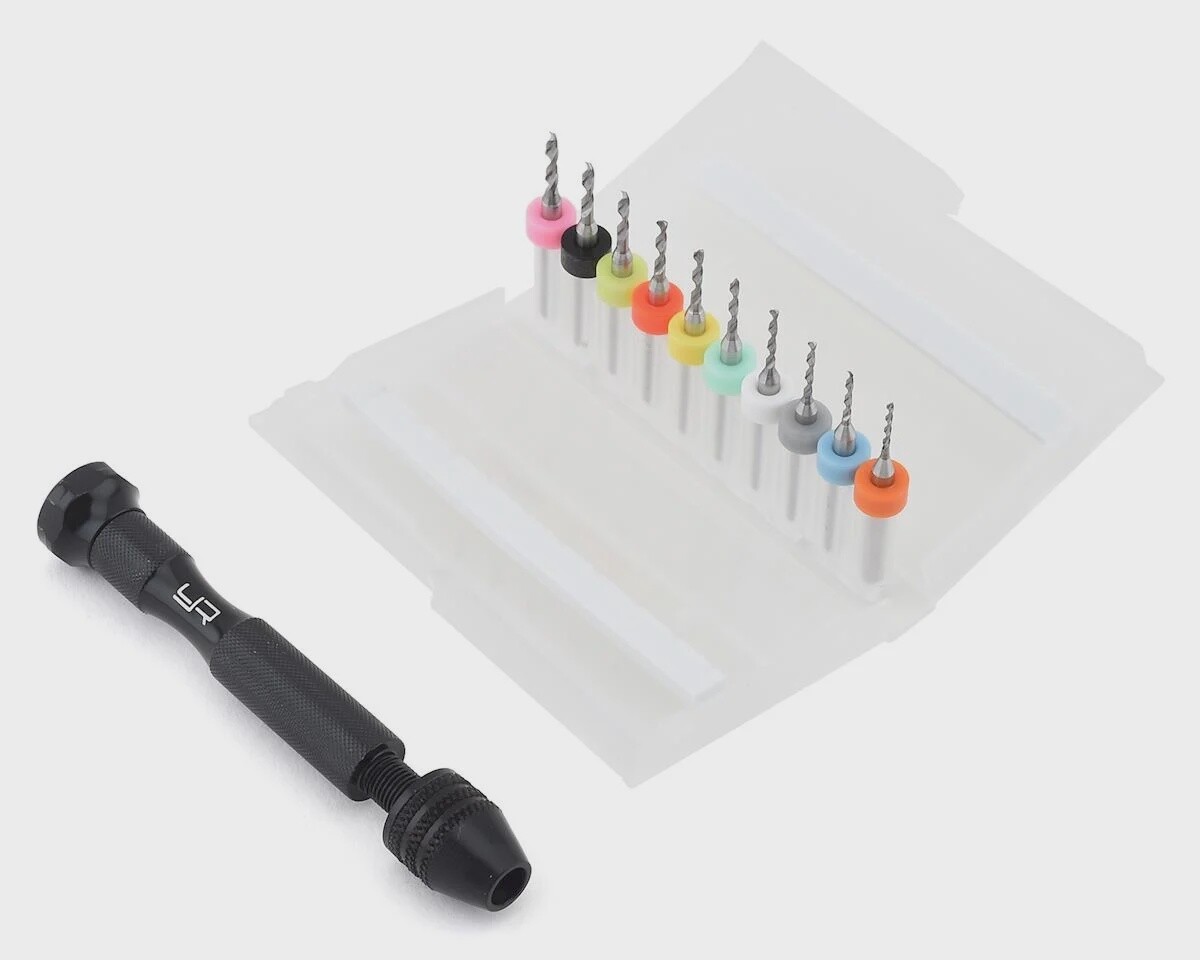 Yeah Racing Steel Twist Drill Set (10) (1.1-2.0mm)