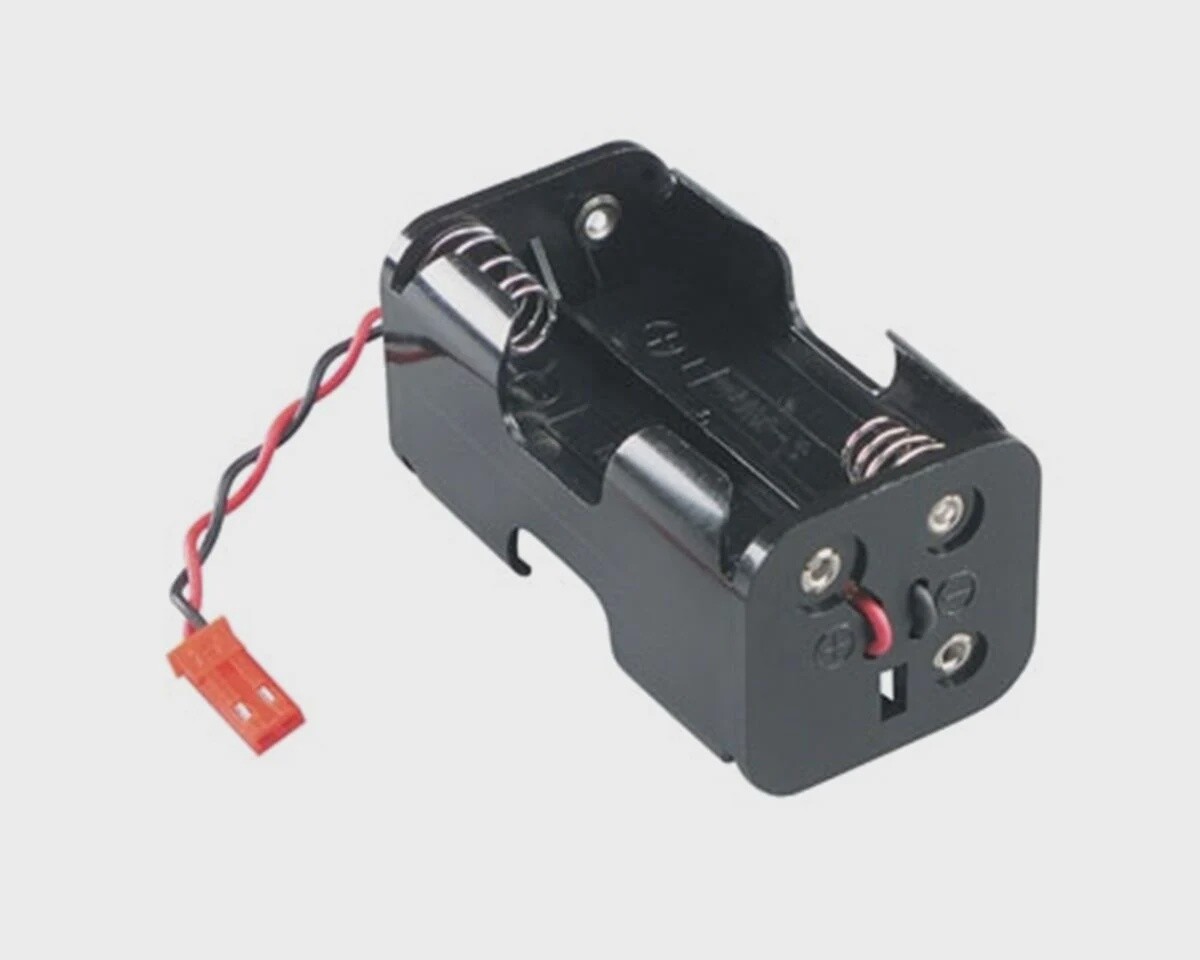 Futaba Dry 4 Cell Rx Case w/BEC Connector