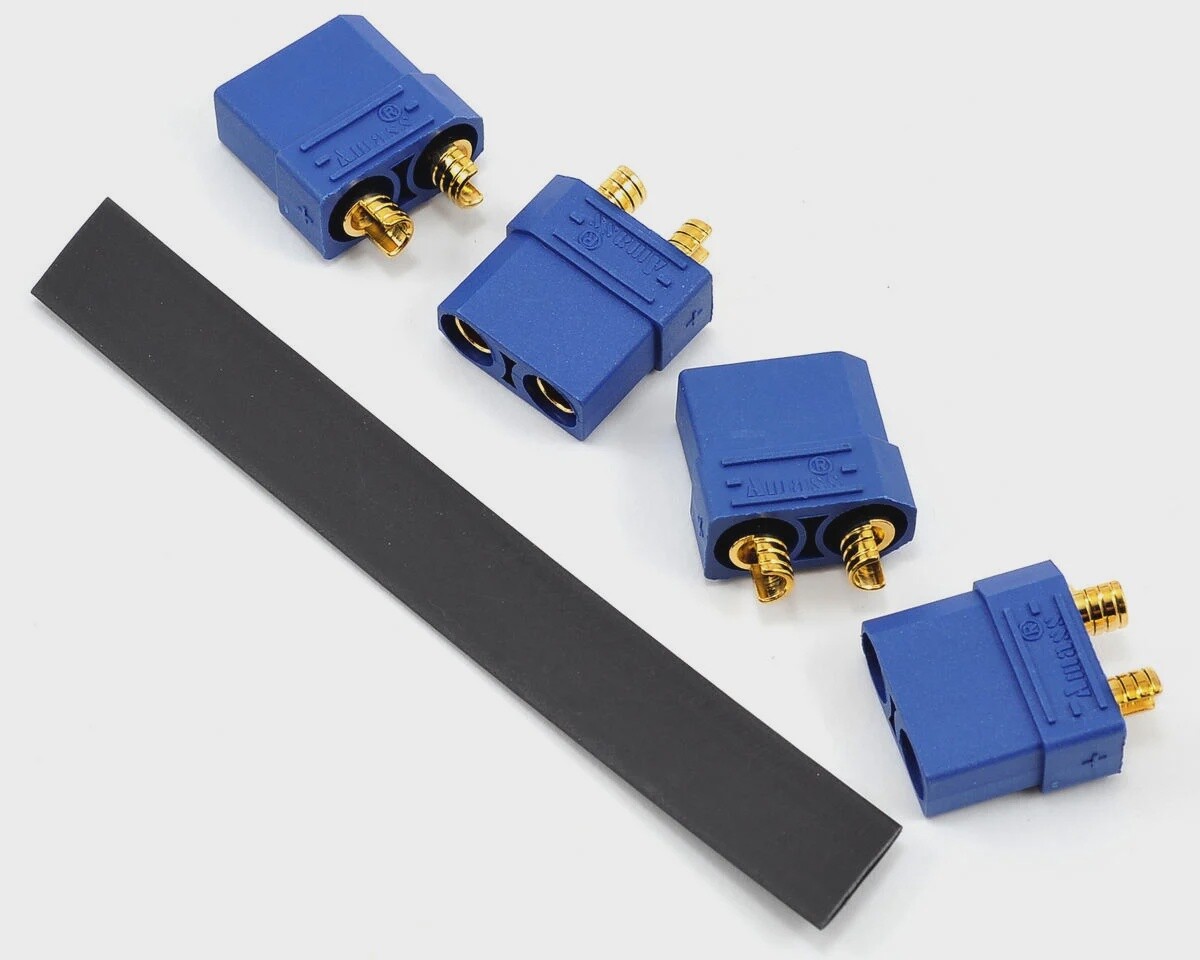 ProTek RC 4.5mm &quot;TruCurrent&quot; XT90 Polarized Battery Connectors (4 Female)
