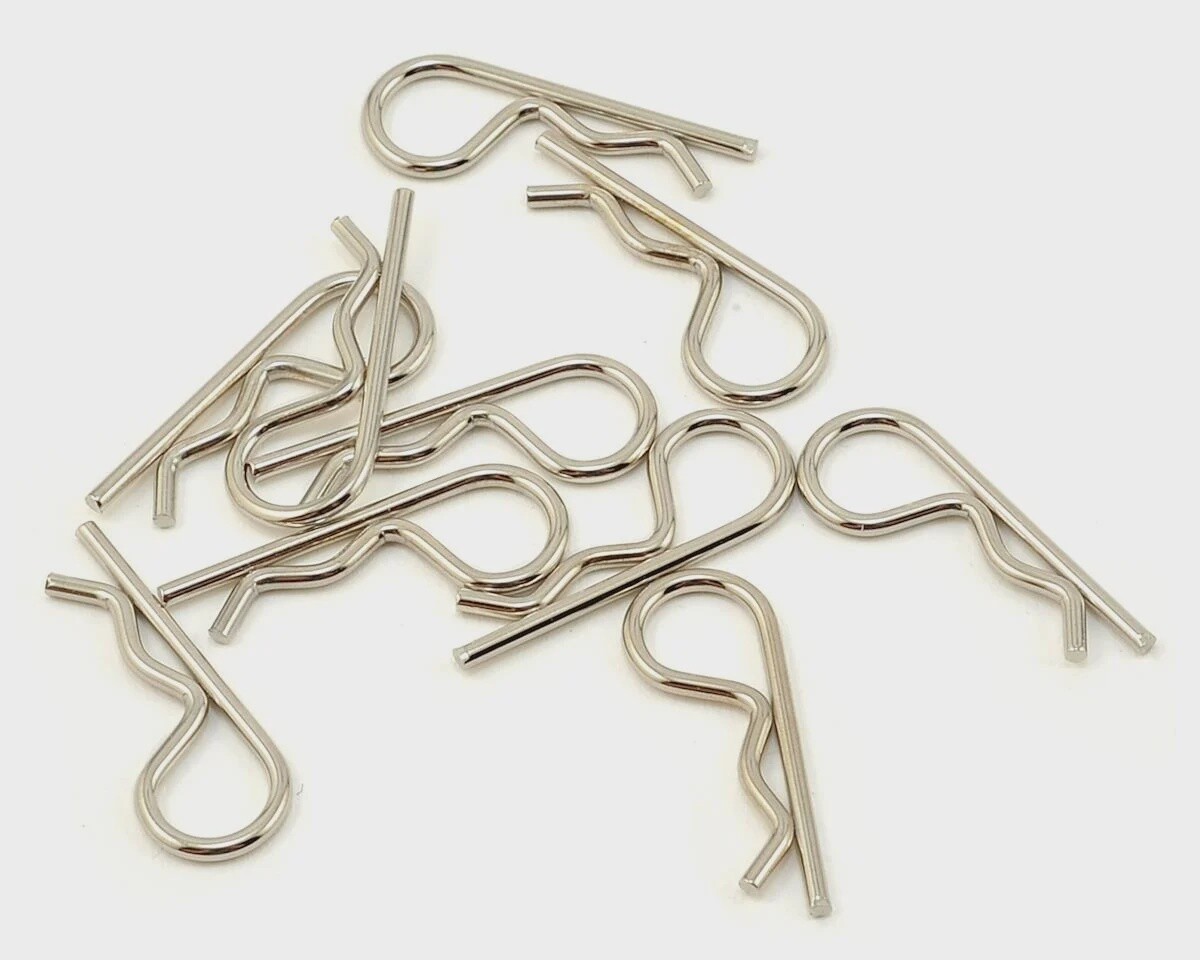 ProTek RC Standard Body Clip (10) (1/10 Scale)
