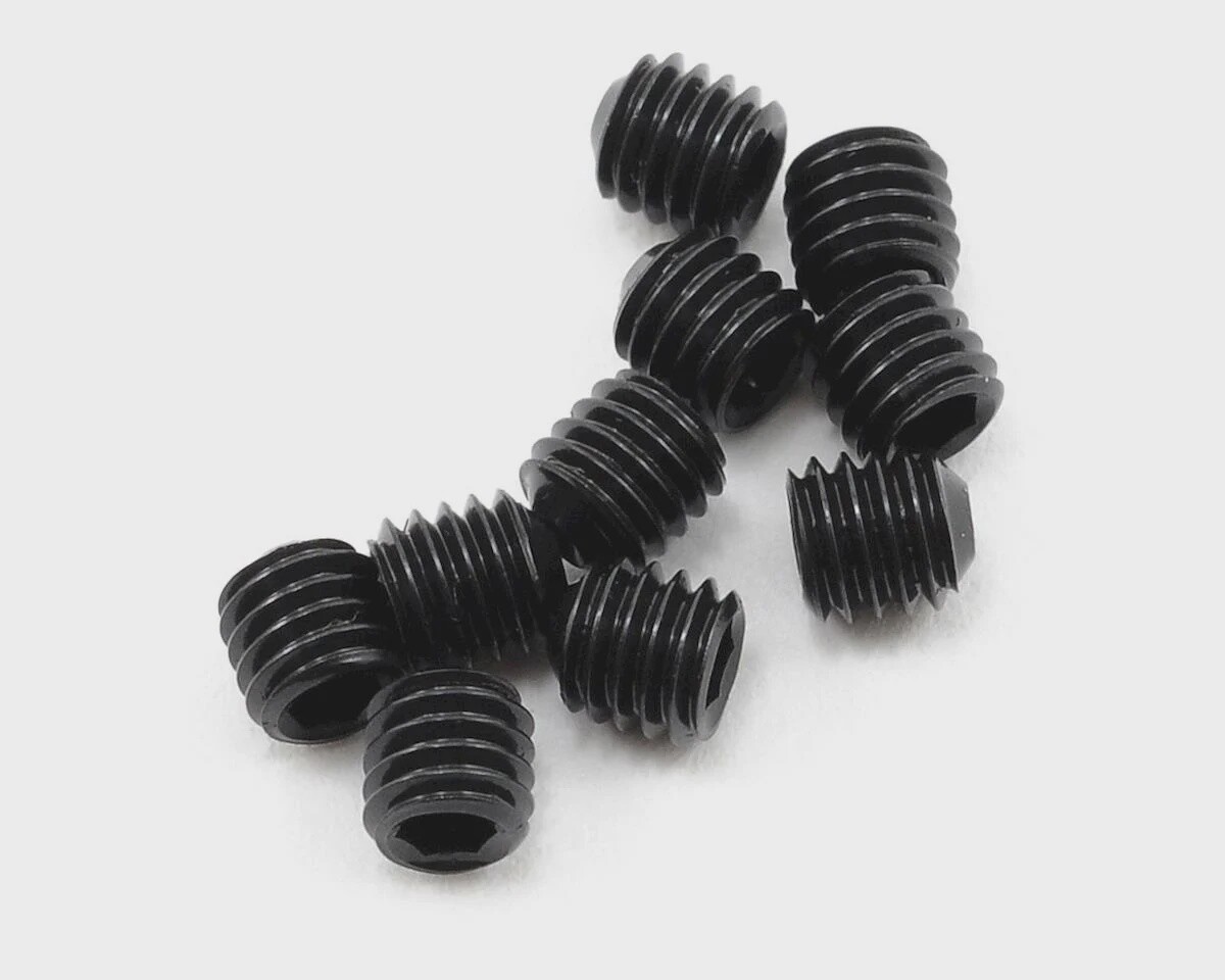 ProTek RC 3x3mm &quot;High Strength&quot; Cup Style Set Screws (10)