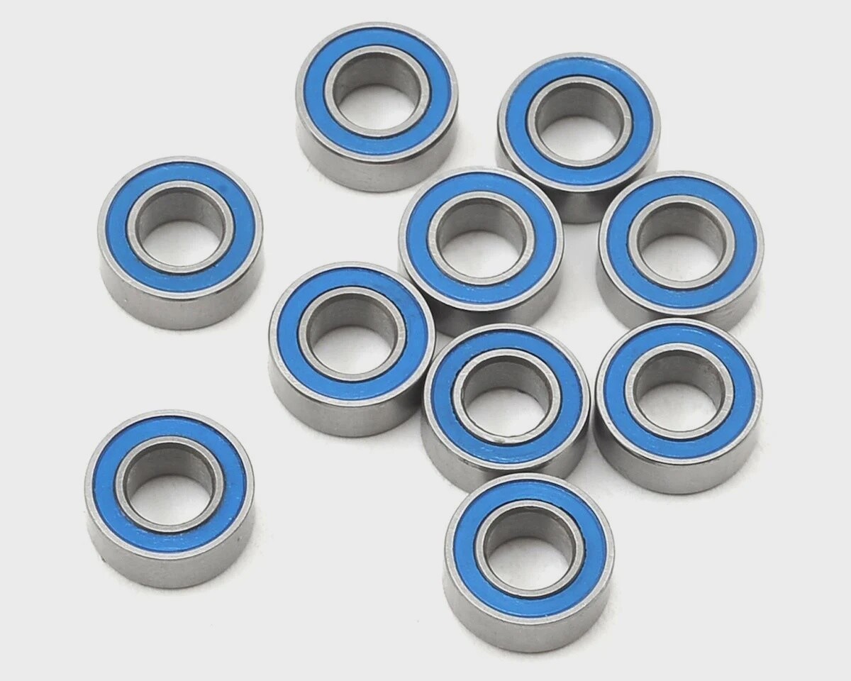 ProTek RC 5x10x4mm Rubber Sealed &quot;Speed&quot; Bearing (10)