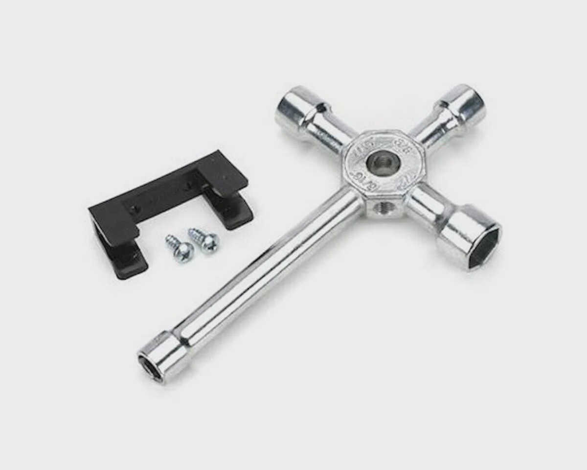 DuBro Socket Wrench 4-Way, X-Long