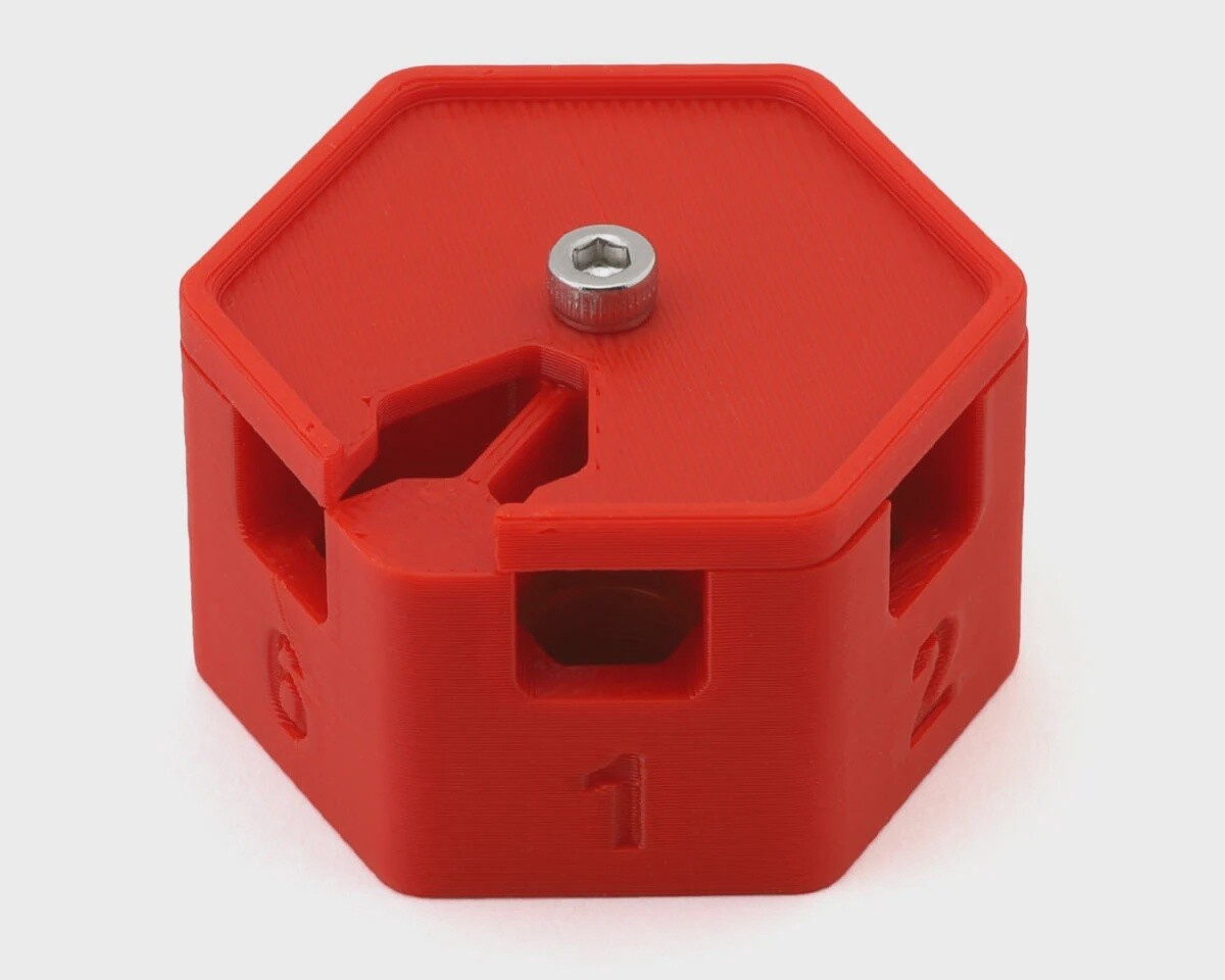 Webster Mods Glow Plug &quot;Revolver&quot; Storage Case (Red)