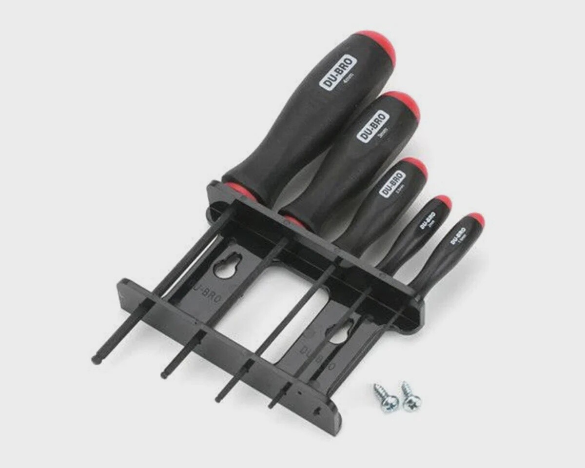 DuBro Metric Ball Driver with Holder (5 pc)