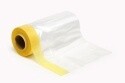 Masking Tape w/ Plastic Sheeting, 150mm