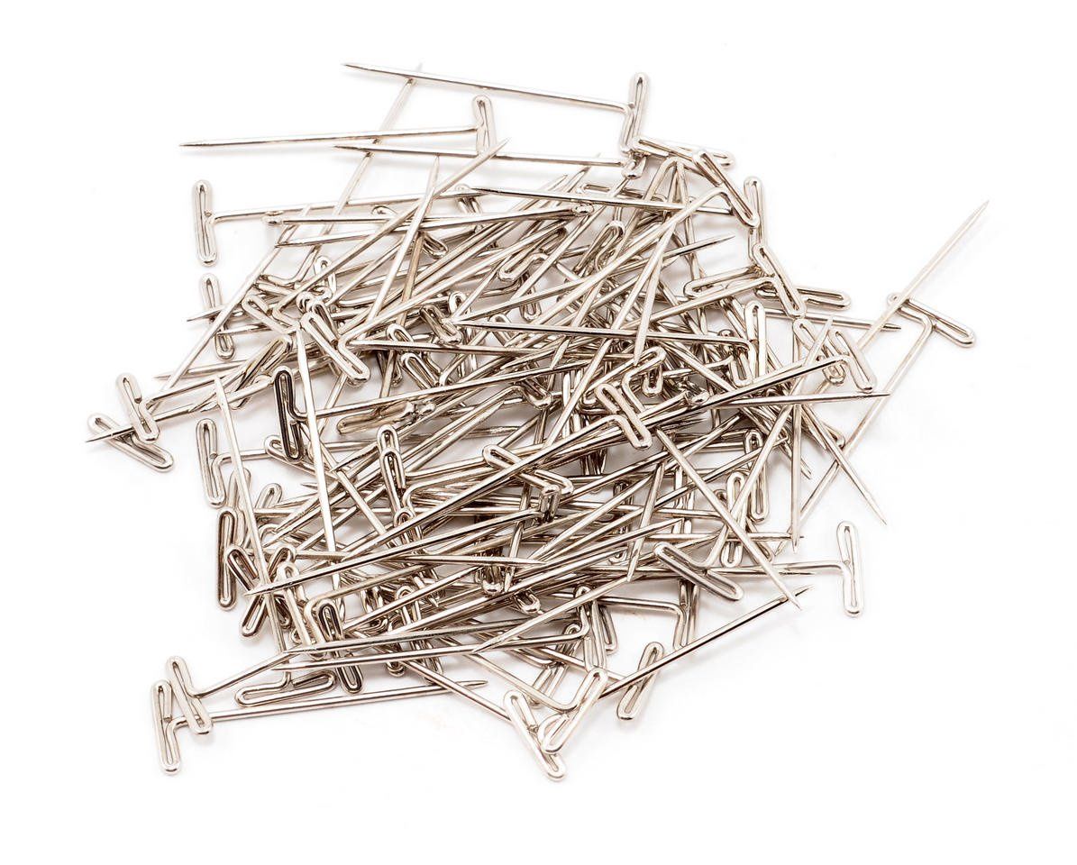 DuBro 1-1/4&quot; Nickel Plated T-Pins (100)