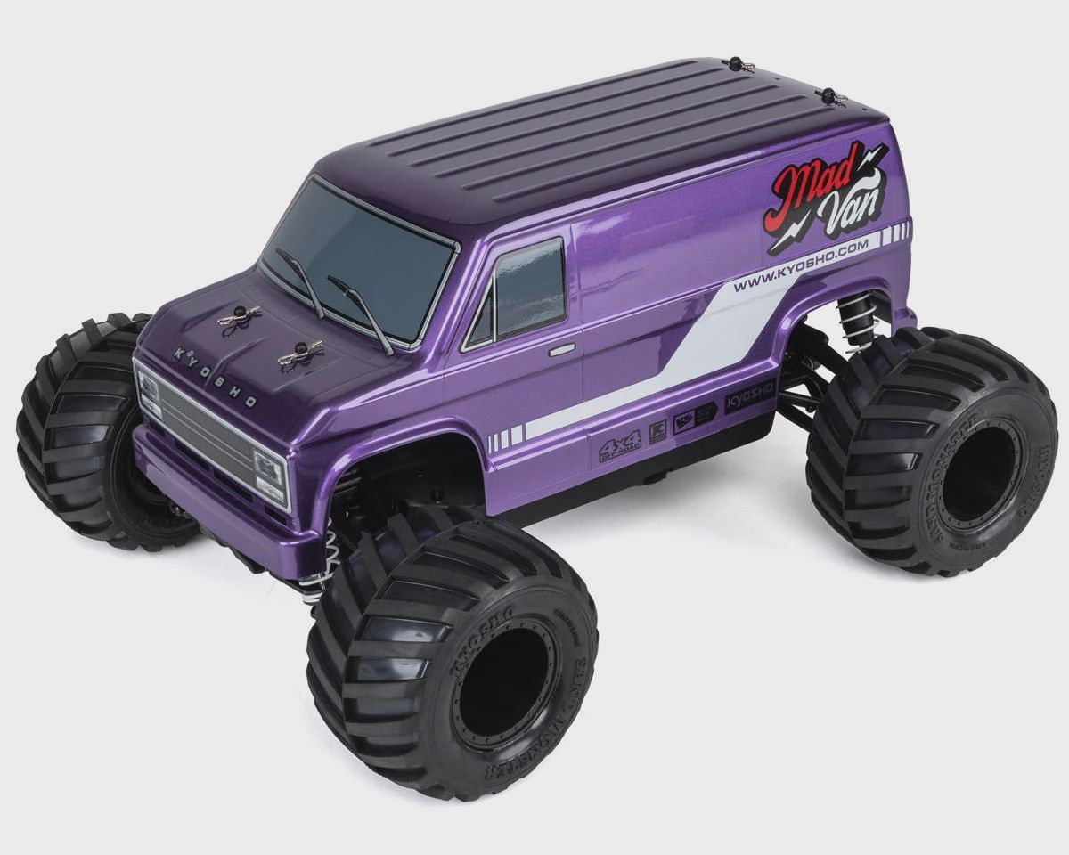 Fazer Mk2 Mad Van 1/10 4WD Readyset Monster Truck