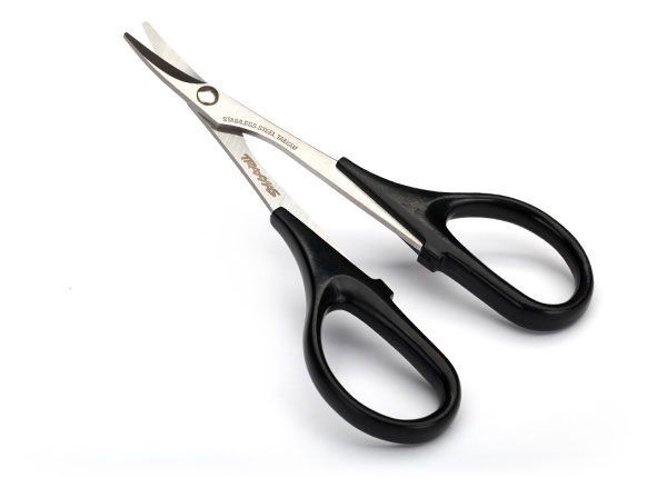 SCISSORS CURVED TIP
