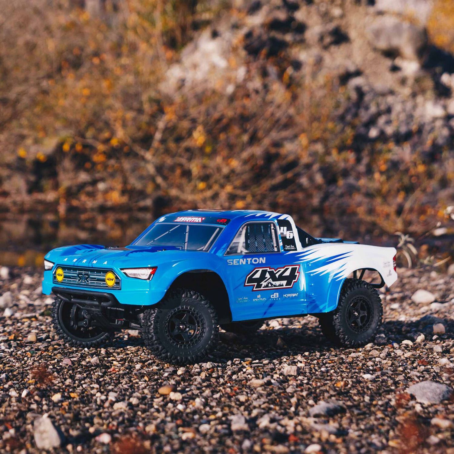 1/10 SENTON 4x4 MEGA 550 BRUSHED SHORT COURSE TRUCK RTR, BLUE