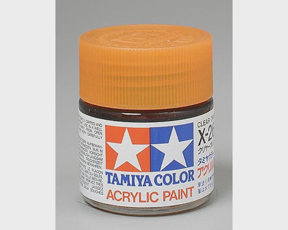 Acrylic X26 Gloss,Clear Orange