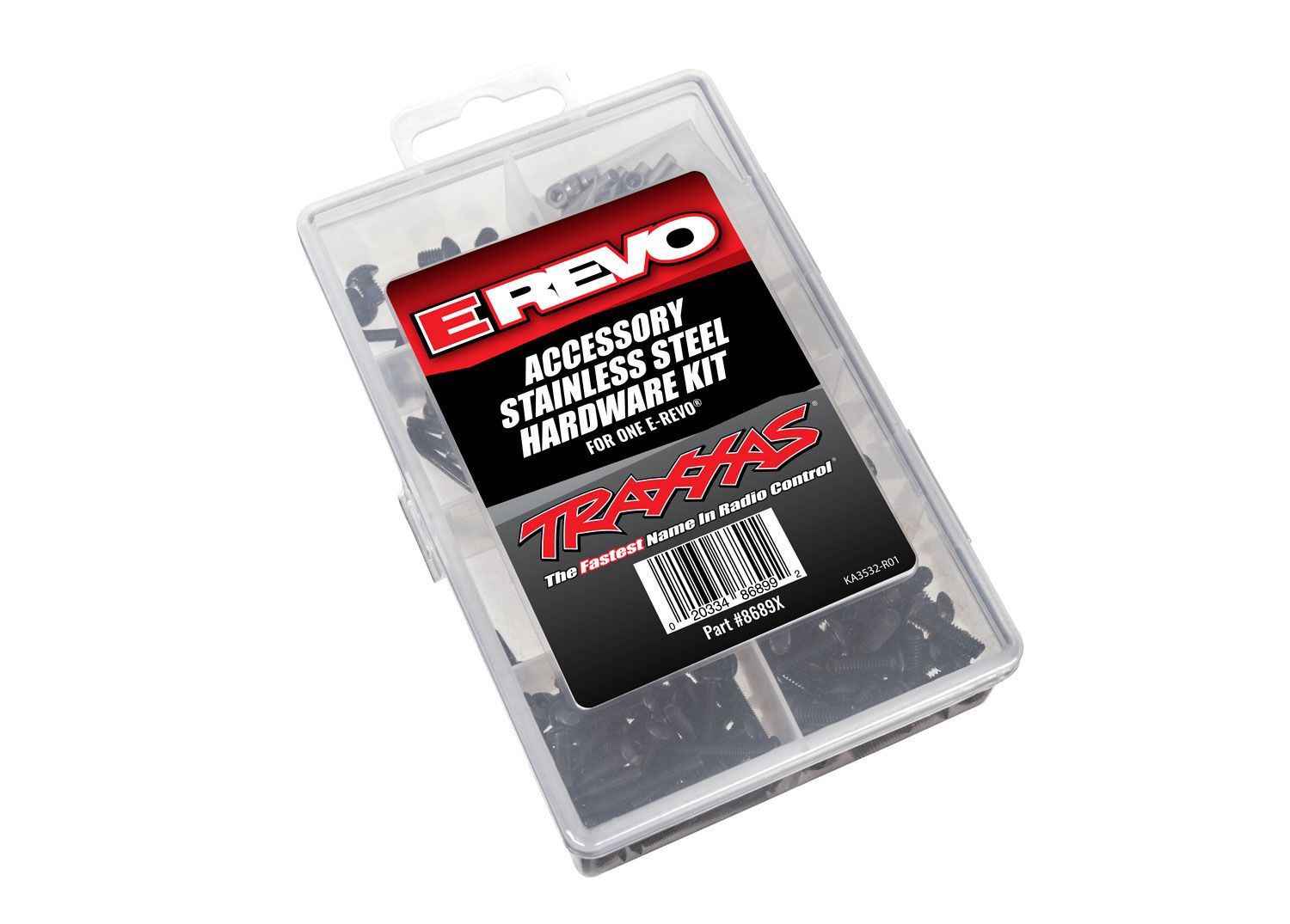 HARDWARE KIT STAINLESS E-REVO VXL CMPLT