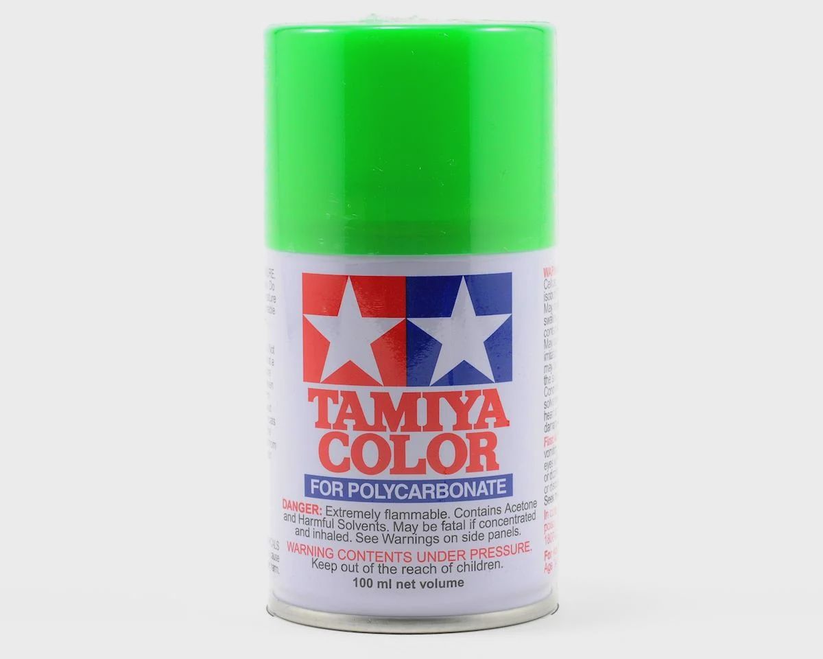 Tamiya PS-28 Fluorescent Green Lexan Spray Paint (100ml)