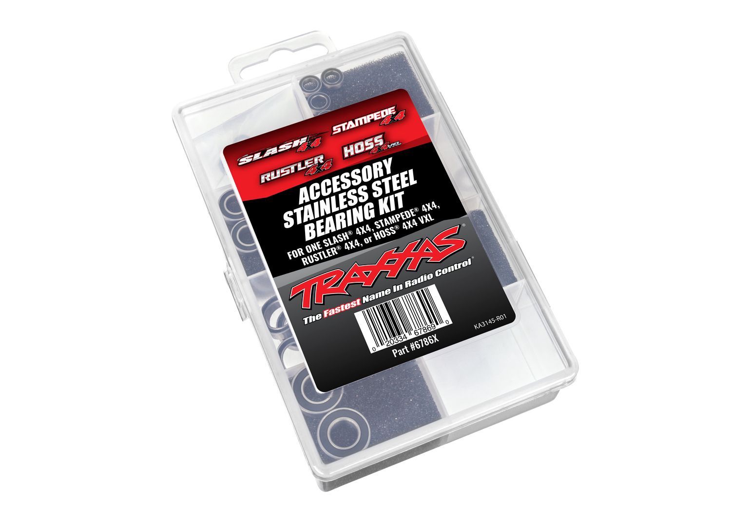 BALL BEARING KIT STAINLESS 4X4 CMPLT