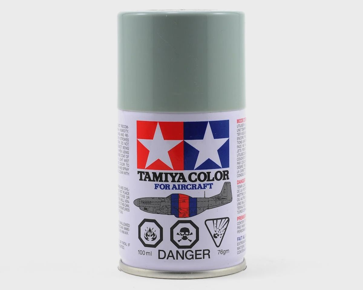 Tamiya AS-18 IJA Light Grey Aircraft Lacquer Spray Paint (100ml)