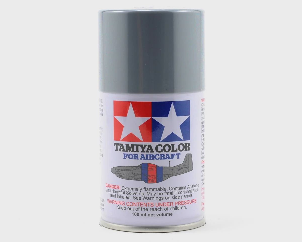 Tamiya AS-28 Medium Grey Aircraft Lacquer Spray Paint (100ml)
