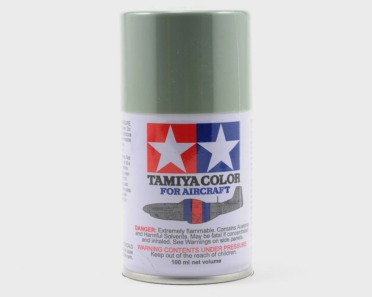 Tamiya AS-29 Grey/Green Aircraft Lacquer Spray Paint (100ml)