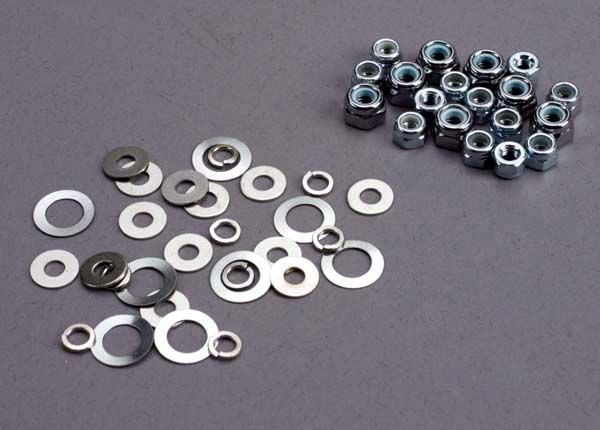 NUT SET 3MM &amp; 4MM/WASHER SET