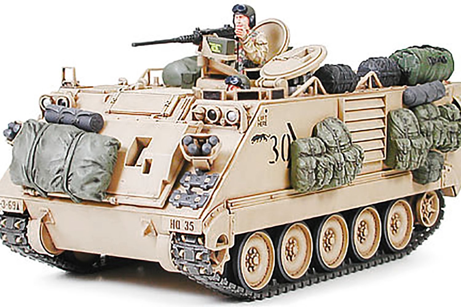 1/35 M113A2 Armored Person Carrier, Desert Version, Plastic Model Kit