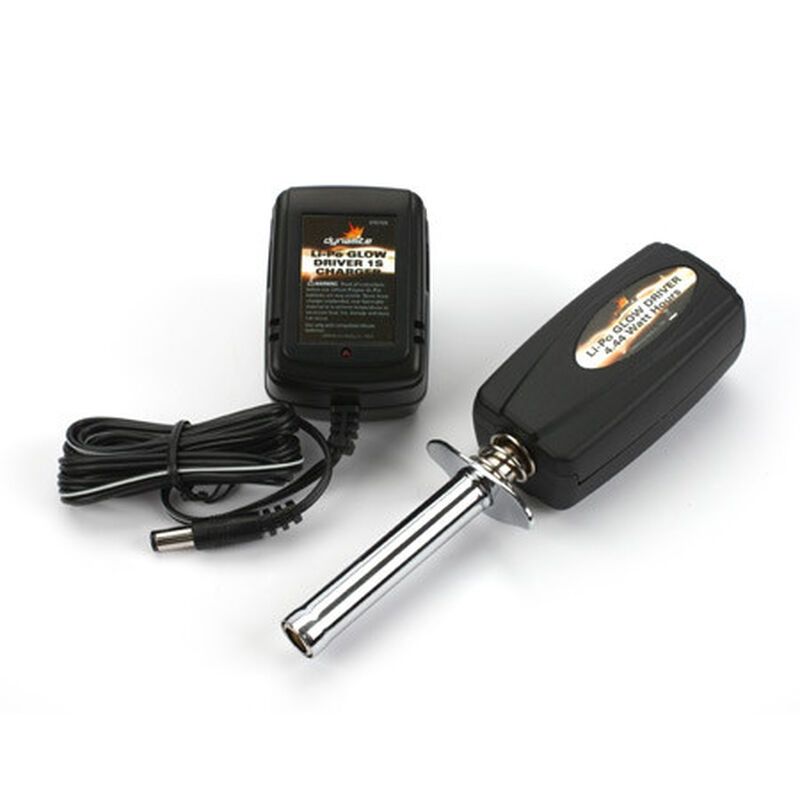LiPo Glow Driver with Battery and Charger