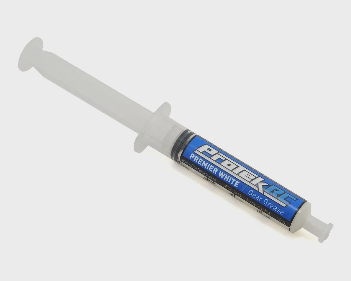ProTek RC &quot;Premier White&quot; Friction &amp; Noise Reducing Gear Grease Lubricant (10ml)