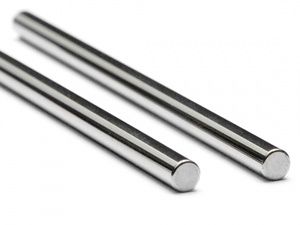 Suspension Hinge Pin (Shaft), 3X60mm, Silver, (2pcs)