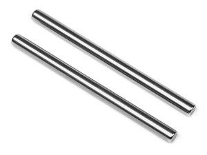 Silver Suspension Shaft, 3X43mm, Front/Outer, Vorza Flux