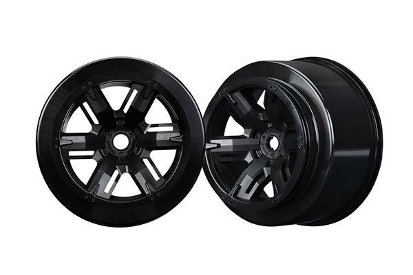WHEELS X-MAXX BLK L&amp;R