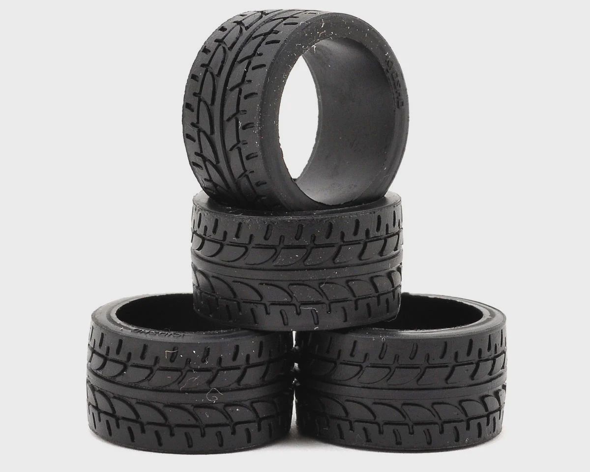 Kyosho Mini-Z 11mm Wide Racing Radial Tire (4) (10 Shore)
