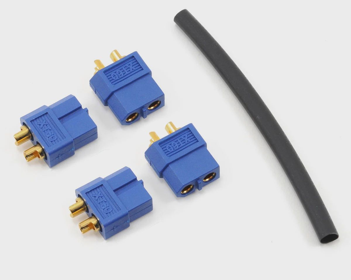 ProTek RC 3.5mm &quot;TruCurrent&quot; XT60 Polarized Battery Connectors (4 Female)