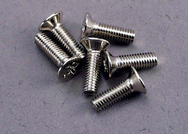 SCREWS COUNTERSUNK 3X10MM (6)