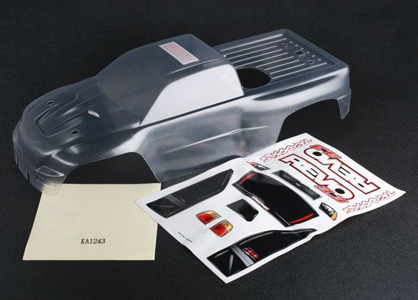 BODY REVO 3.3 CLEAR DECAL SHT