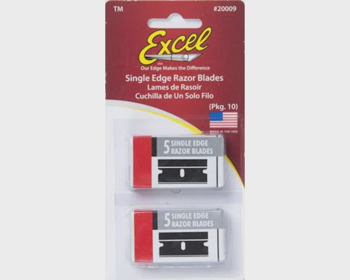 Excel Single Edge Utility Razor Blades (10)
