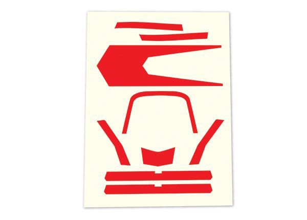 DECAL ATON HIGH VIS RED