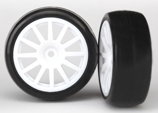 T&amp;W 12-SPK WHT/SLICK TIRE LTRX